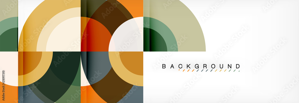 Vector circle abstract background Vector circle abstract background