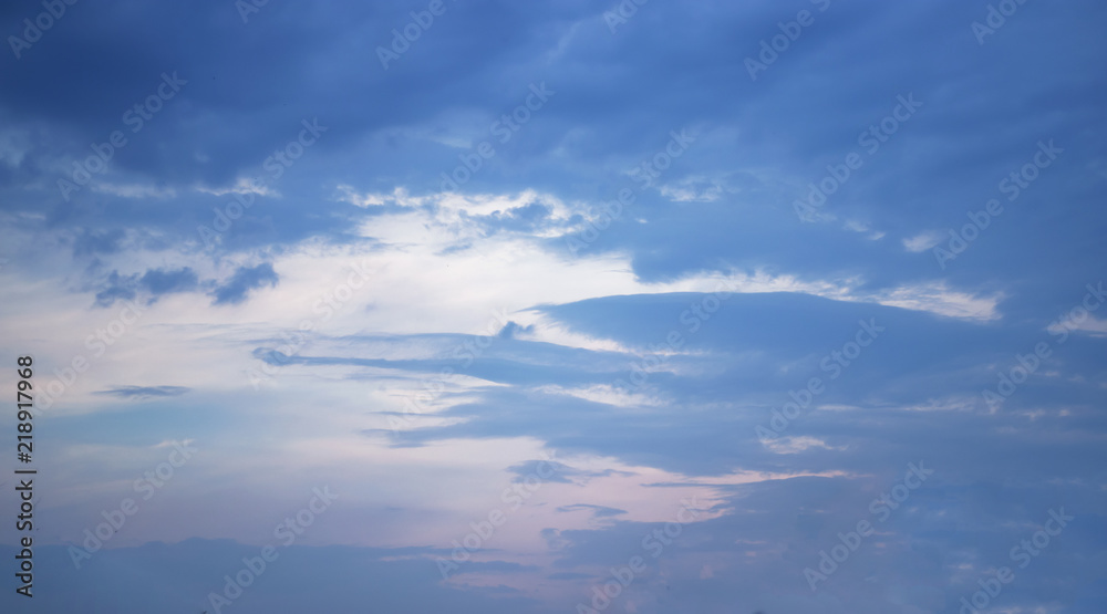Cloudy weather. Blue sky with grey and clouds. Cloudy weather. Blue sky with grey and clouds.