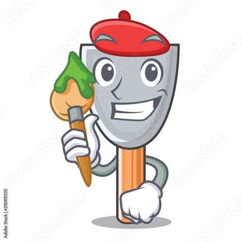 Artist putty blade character cartoon