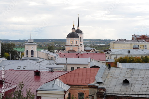 The roofs of Tomsk, the view from the "Old City"