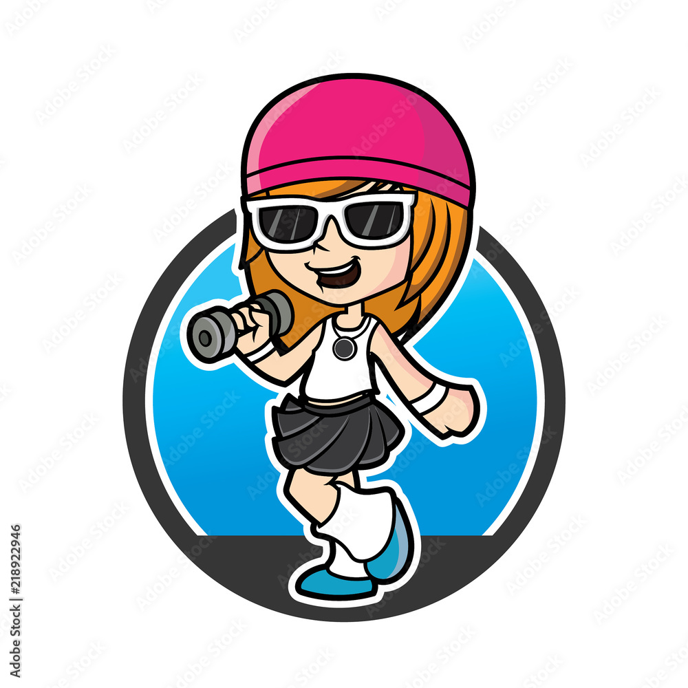 cute fitness girl cute fitness girl