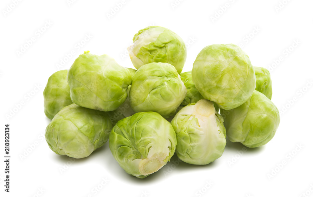 a pile of Brussels sprouts a pile of Brussels sprouts