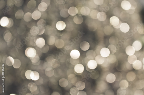 Abstract Glitter Defocused Background with Blinking lights blurred Bokeh