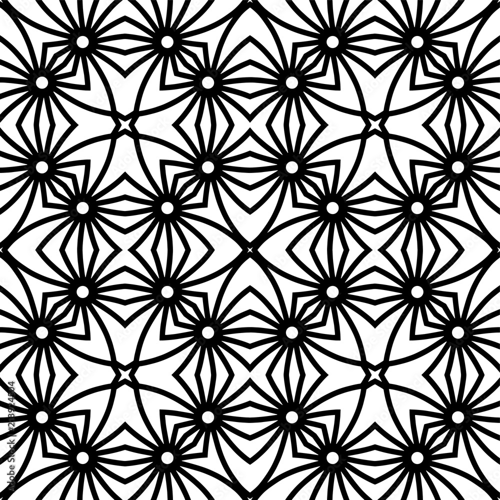 Abstract seamless black and white pattern Abstract seamless black and white pattern