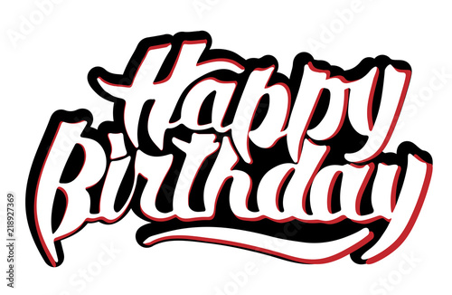 Lettering quotes Happy Birthday