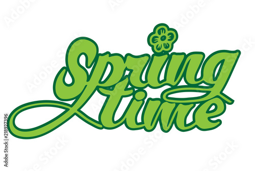Lettering quotes Spring time