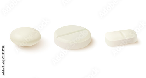 Realistic medical pills