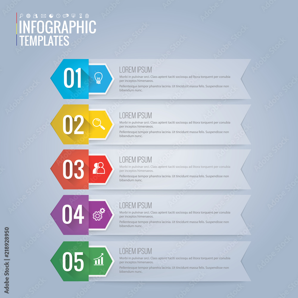 infographics template design and marketing icons vector. Business concept infographics template design and marketing icons vector. Business concept