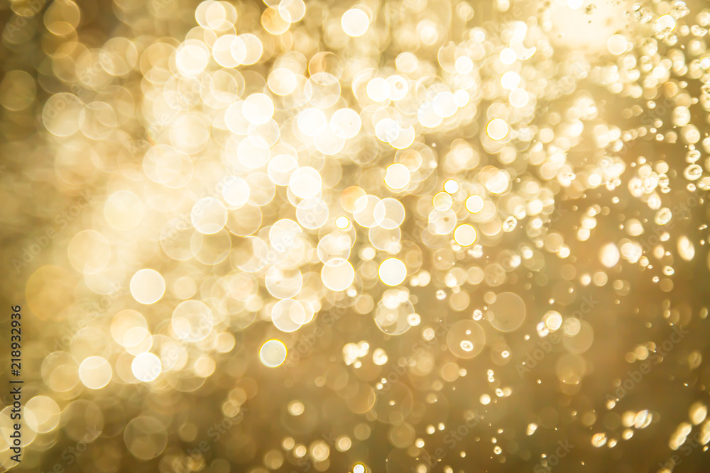 Abstract golden bokeh Abstract golden bokeh