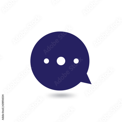 Circle Talk Logo icon vector