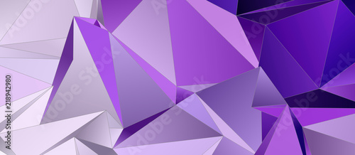 Triangular 3d  modern background