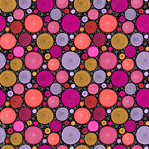 Abstract circle shapes with...