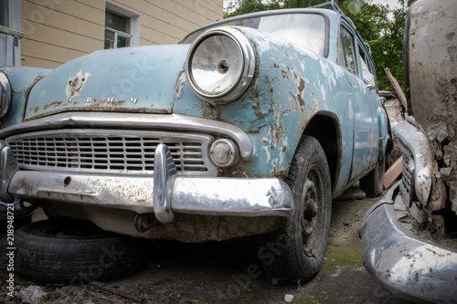 Old Rusty Moskvich