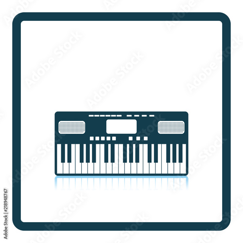 Music synthesizer icon