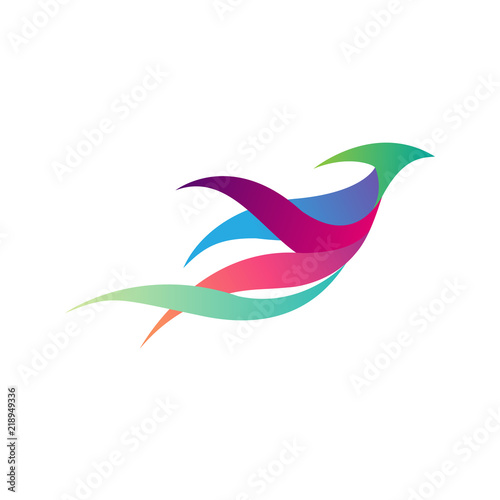 Phoenix Logo flying bird logo