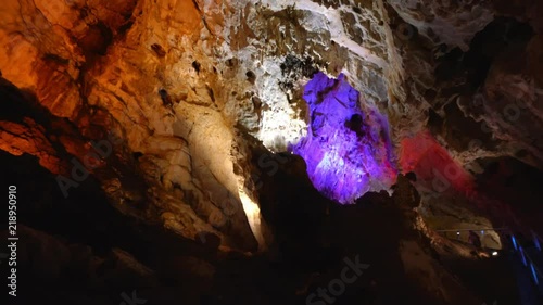 Vrelo Cave in the Matka Canyon of Macedonia