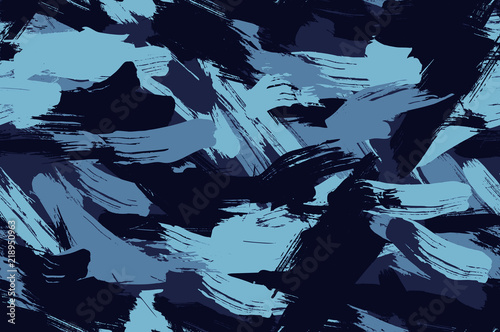 Seamless Brush Stroke Camouflage