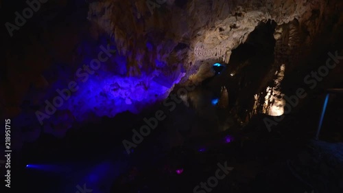 Vrelo Cave in the Matka Canyon of Macedonia