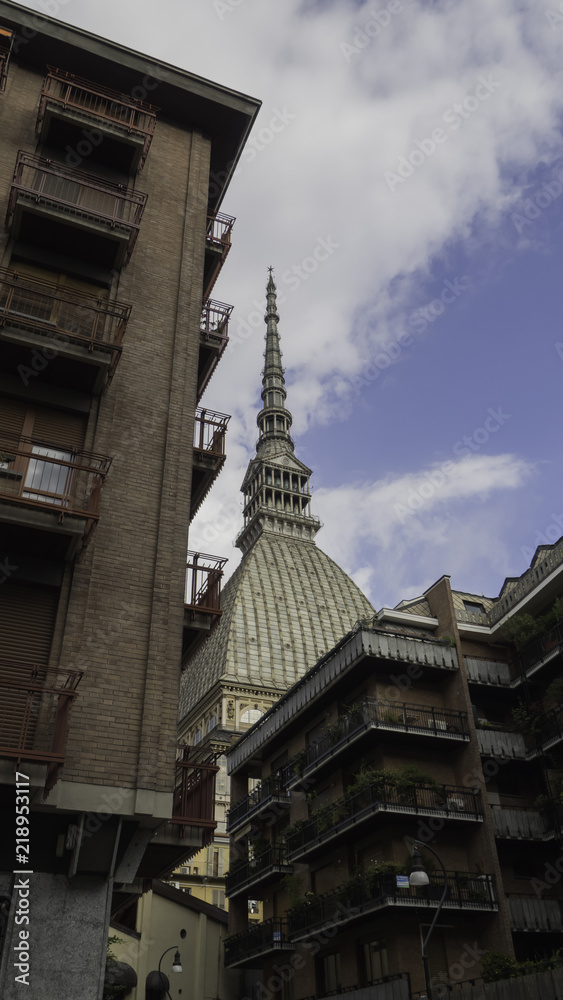 Dome of the Mole Antonelliana, home to the Turin Film Museum