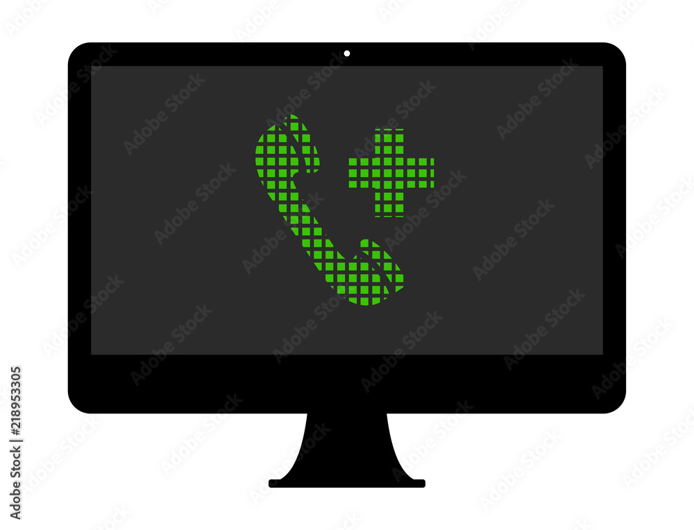 Pixel Icon PC - Notruf Pixel Icon PC - Notruf