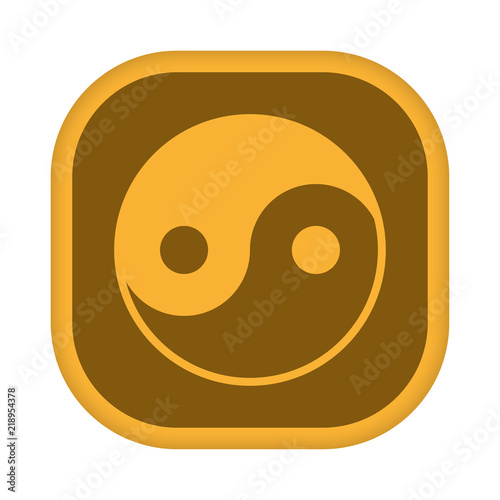 App Icon gelb - Yin Yang