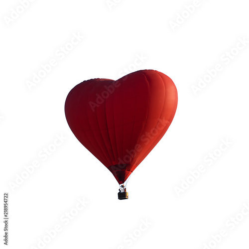 Red Balloon isolated