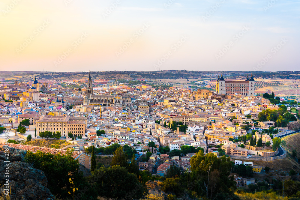 Spain Toledo historical city.