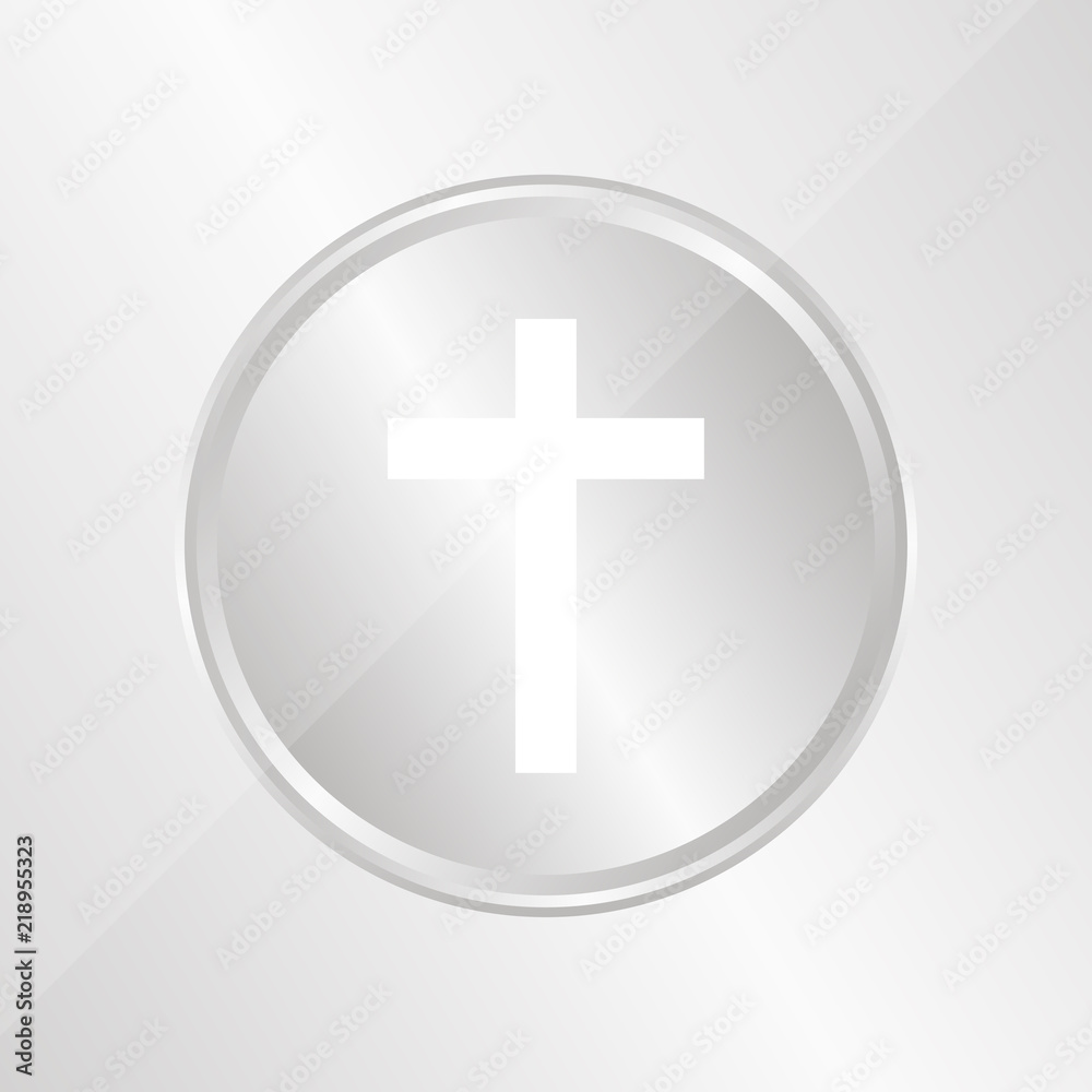 Silber Medaille - Kreuz Silber Medaille - Kreuz