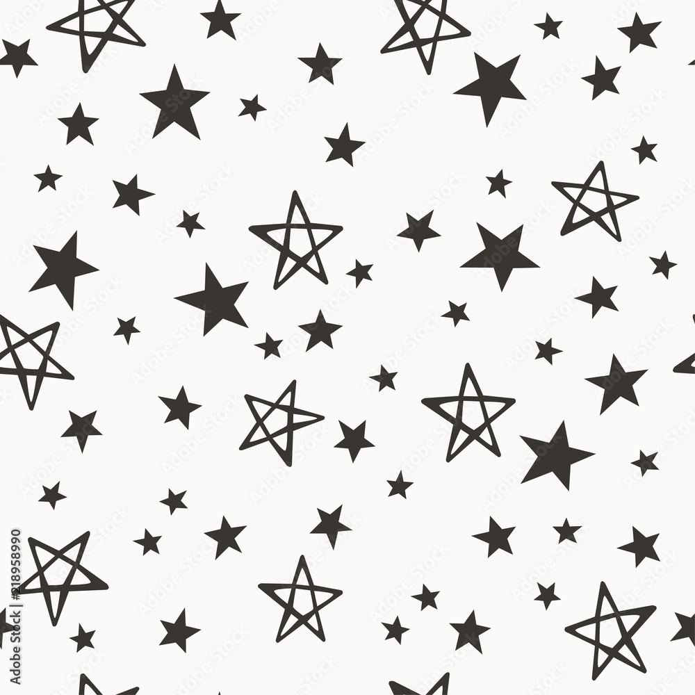 Star seamless pattern Star seamless pattern