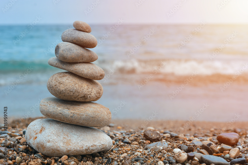 Relaxing on the beach, stack of stones. Relaxing on the beach, stack of stones.