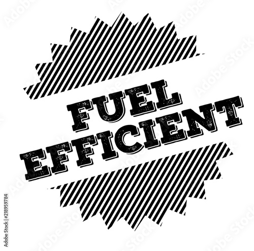 fuel efficient black stamp