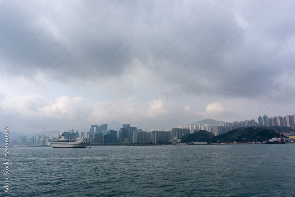 Hong Kong Hafen Bucht