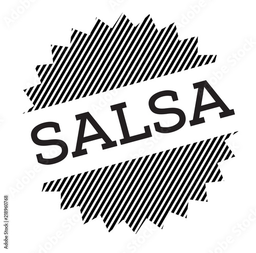 salsa black stamp