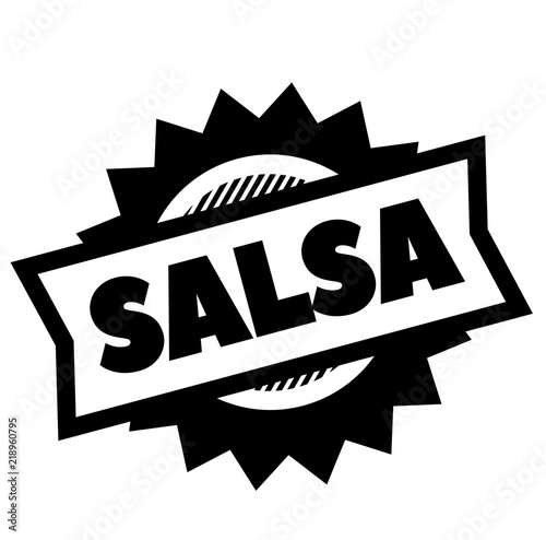 salsa black stamp