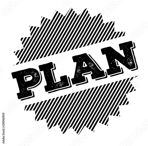 plan black stamp