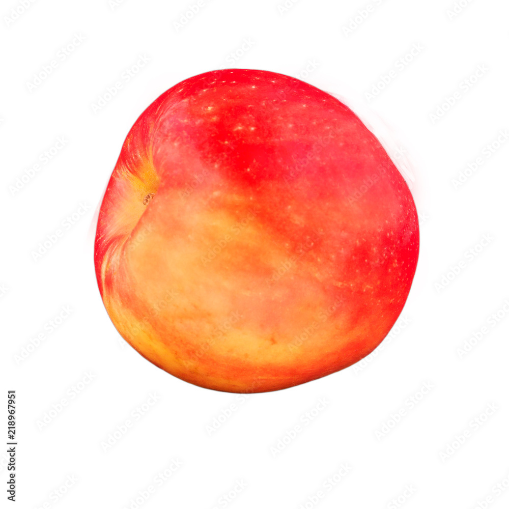 red apple isolated red apple isolated