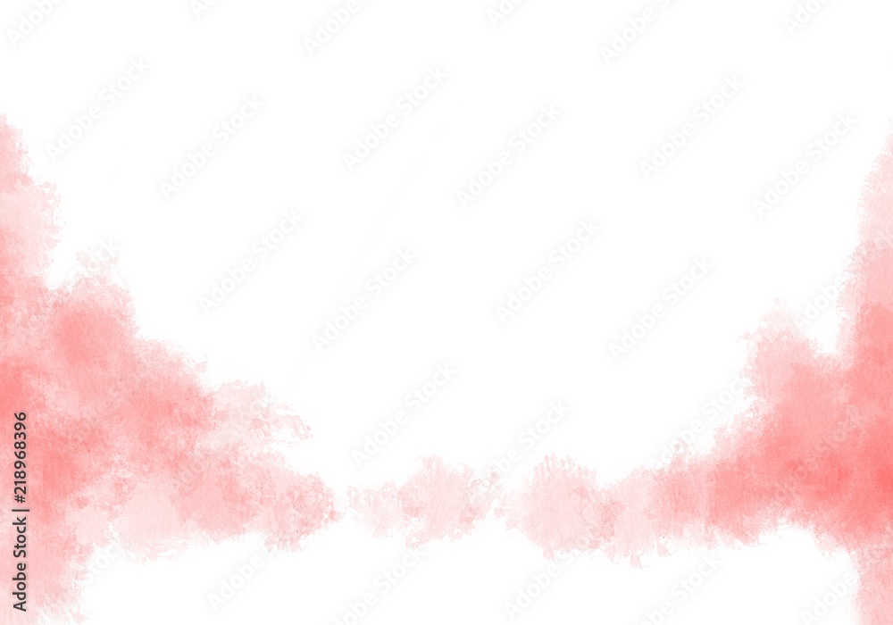 The pink watercolor backgrounds white. Used as a background in weddings and other tasks.