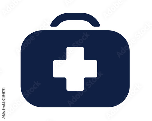 first aid kit glyph icon , designed for web and app
