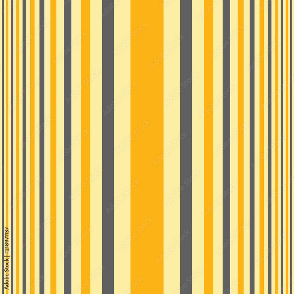 Vertical gray yellow shades stripes print vector