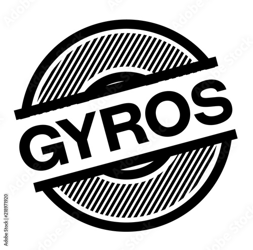 gyros black stamp