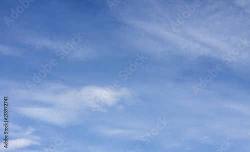 blue sky with cloud