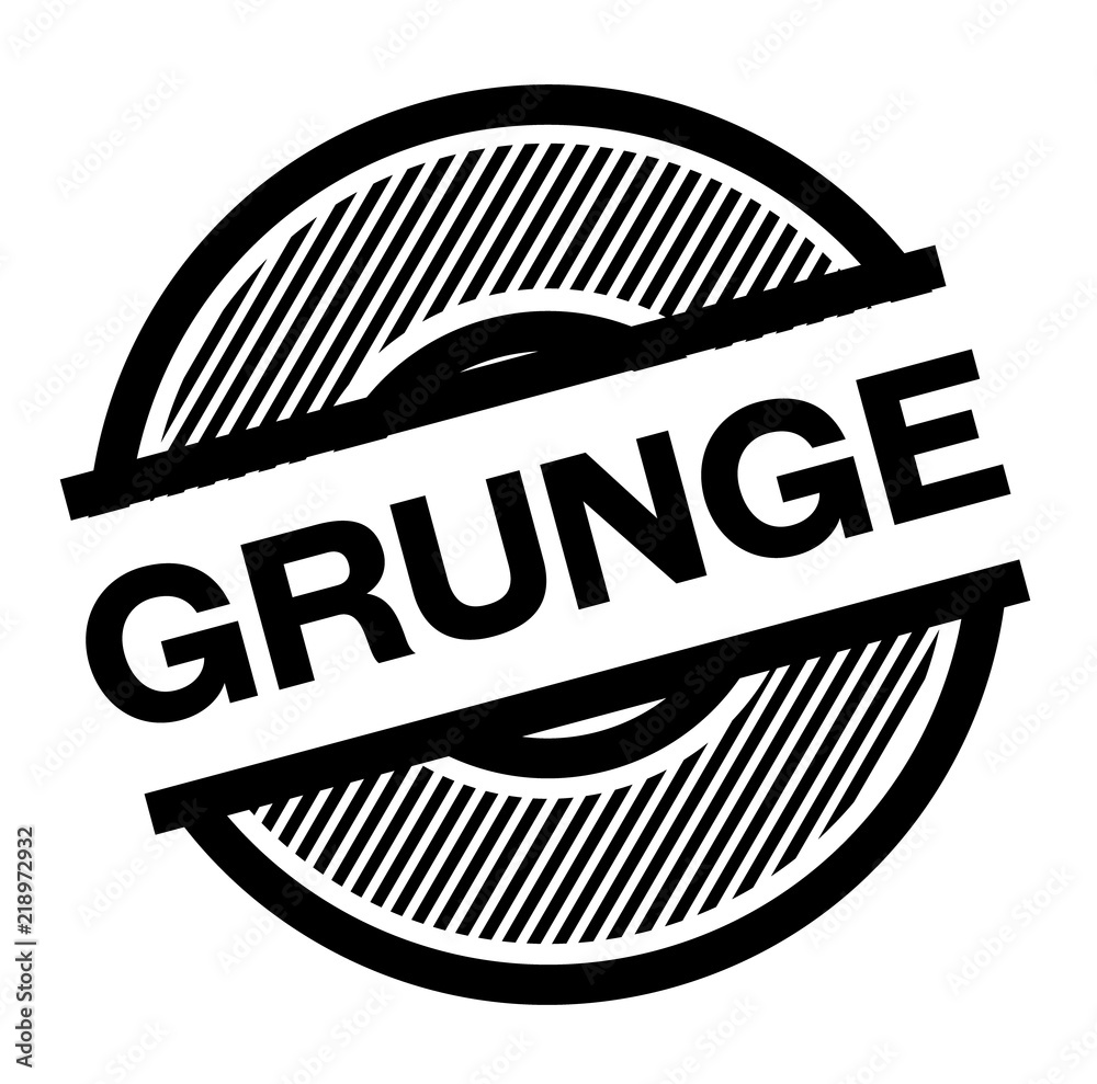 Obraz premium grunge black stamp
