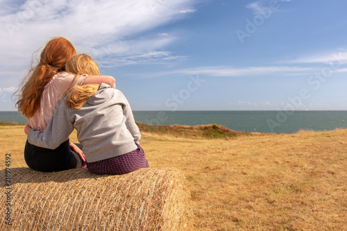 Looking out to sea