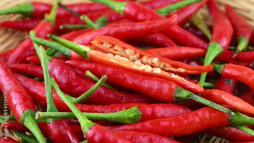 red chili pepper rotation red chili pepper rotation