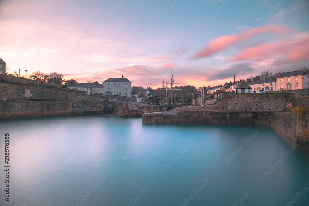 Charlestown Harbour at Sunset