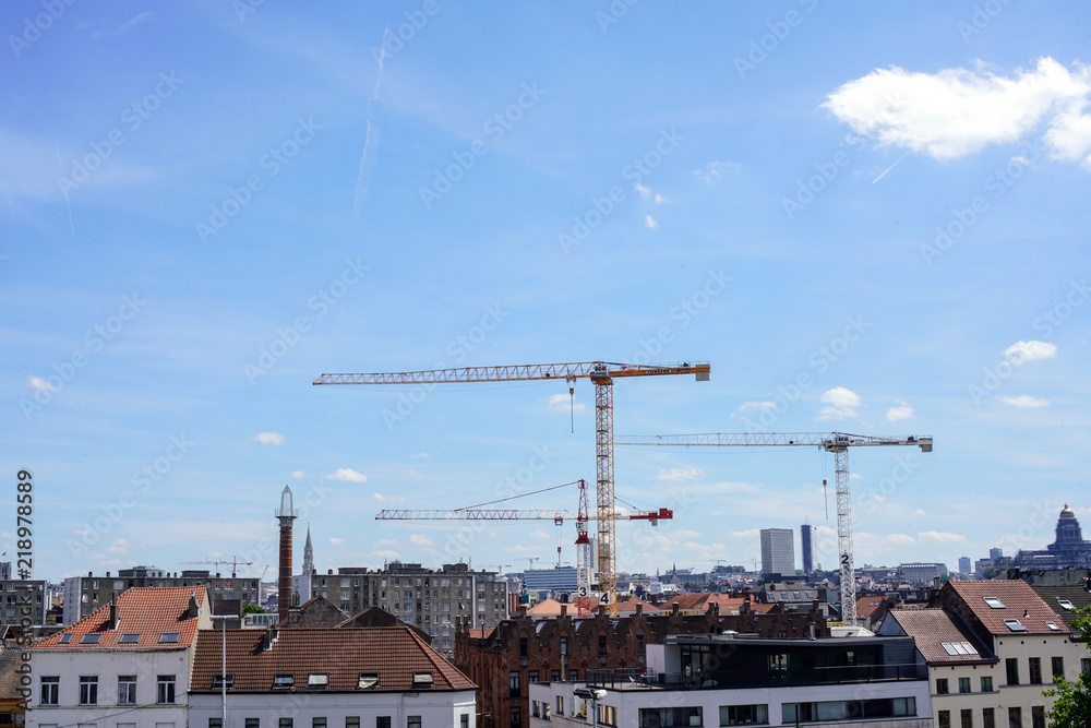 Cranes over Brussels Cranes over Brussels