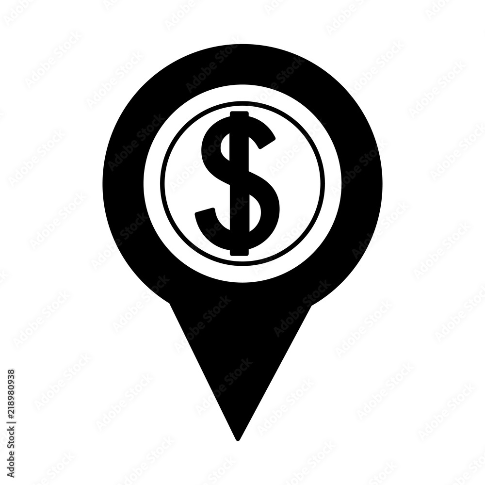 pin pointer location icon
