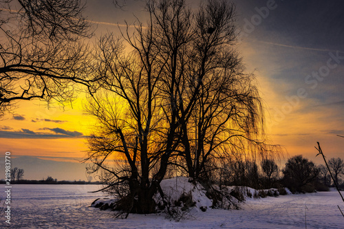 The Frozen lake..