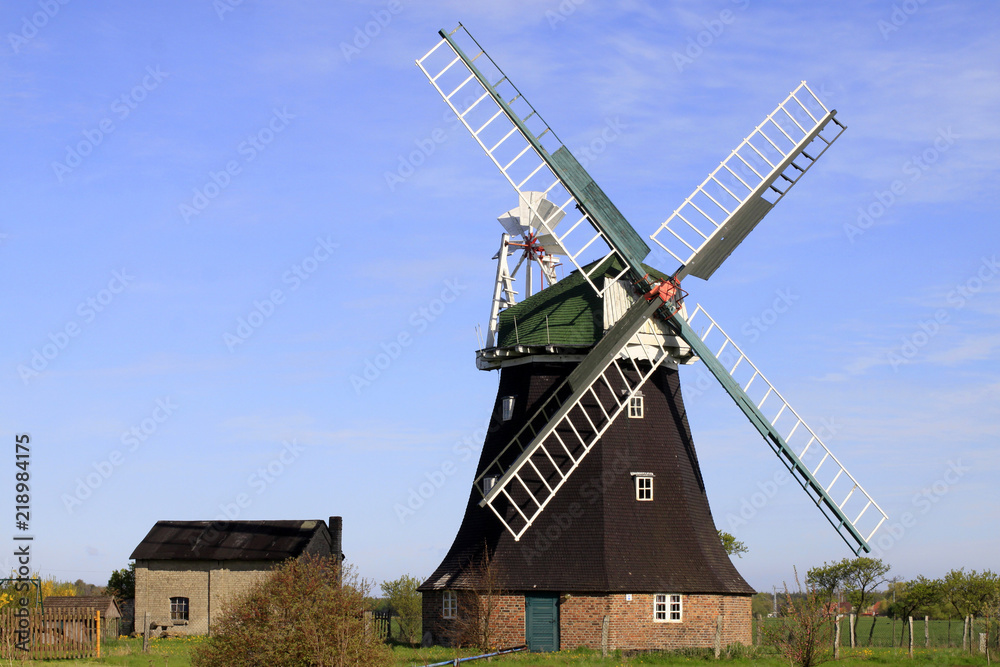 Windmühle in Holland, Deutschland, Europa