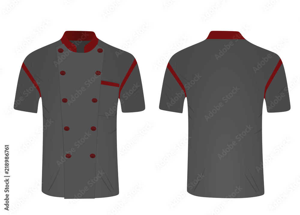 Naklejka premium Chef uniform. vector illustration